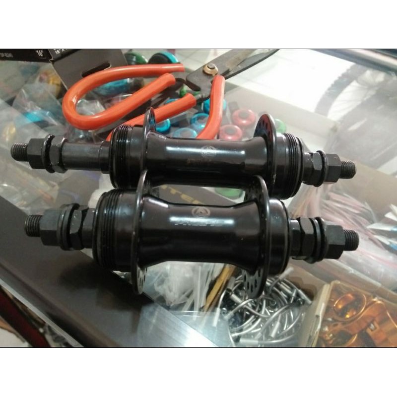 Nap Hub freehub sepeda 36h 36 hole Bearing hitam Pacific Genio