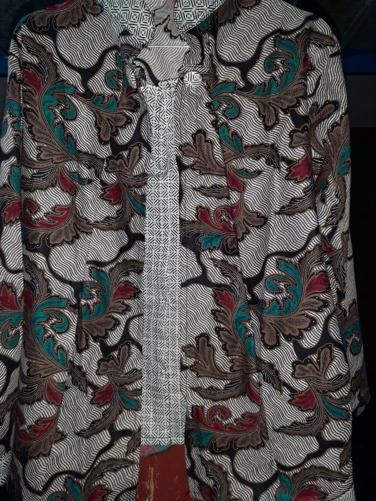 Batik Atasan Blouse Motif Terbaru Pekalongan Original Solo M L Xl Xxl Bd 110