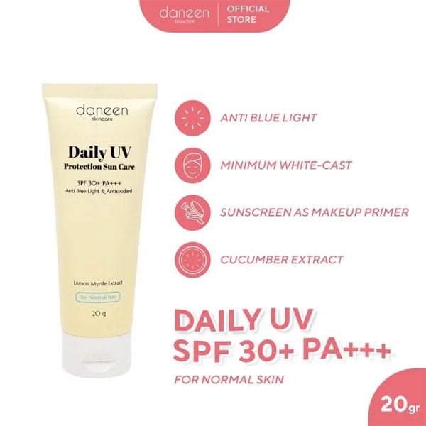 DANEEN Daily UV Protection Sun Care SPF 30+ PA+++ (20gr)_Cerianti