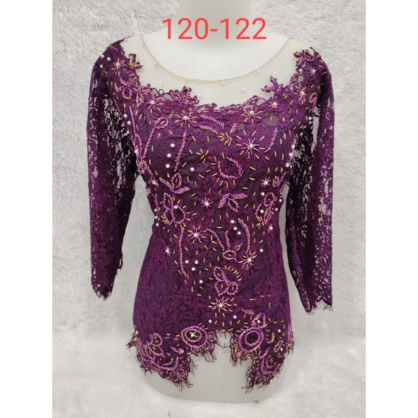 Kebaya Jadi Ungu Berpayet
