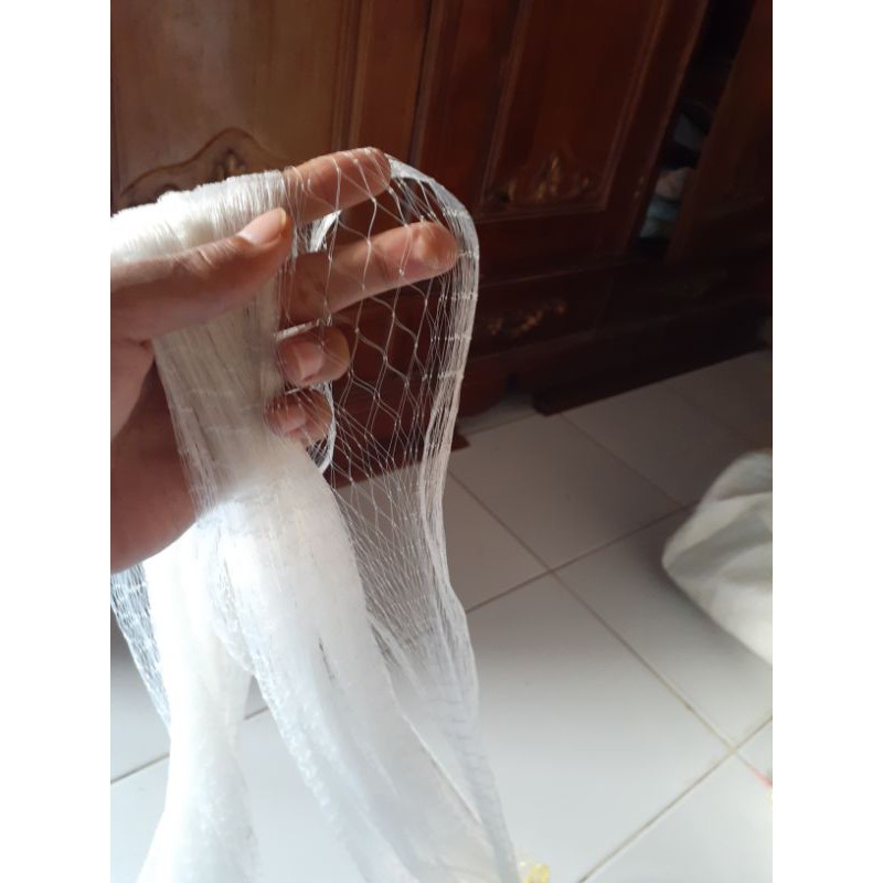 Jaring ikan blanak,mujair,nila dll.