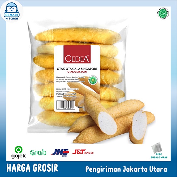 CEDEA OTAK OTAK SINGAPORE 500 GRAM &amp; 1 KG