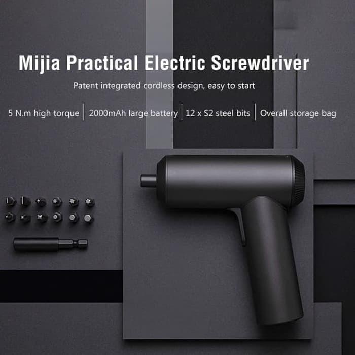 Mijia Electric Screwdriver Set 12 in 1 - Obeng Elektrik Multifungsi