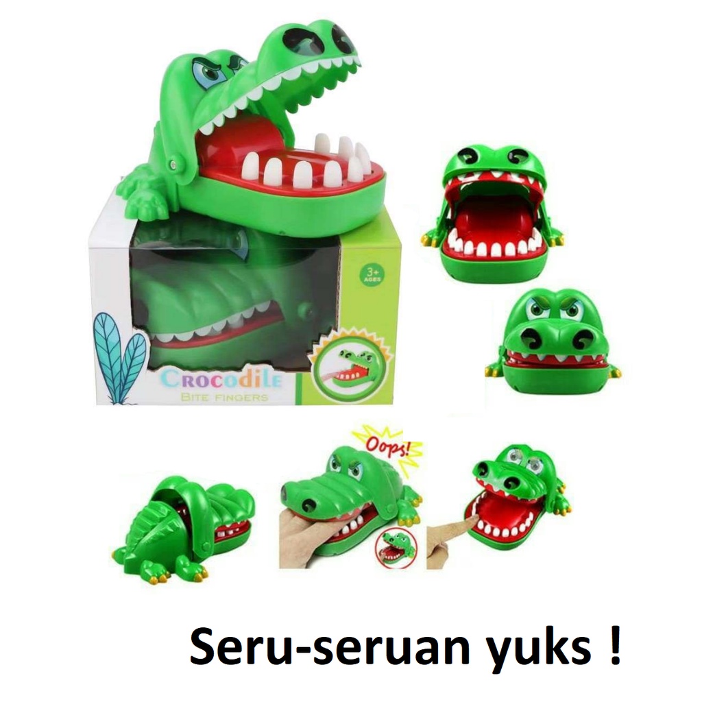 Crocodile Bite Mainan Anak Seru Kekinian Murah CBKS BS