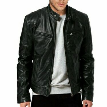 JAKET KULIT PRIA KULIT KAMBING ASLI