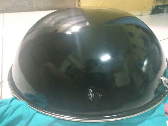 Wajan Enamel Kuping Warna Hitam Uk 34inch