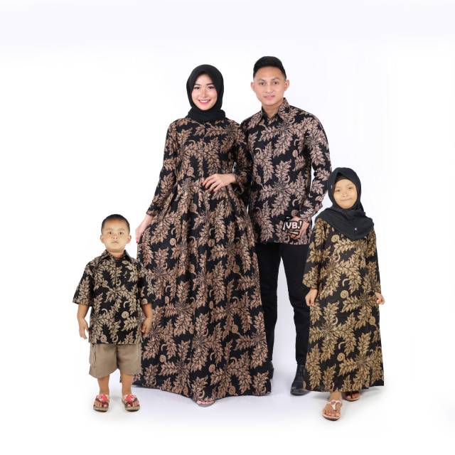 COUPLE KELUARGA GAMIS BATIK