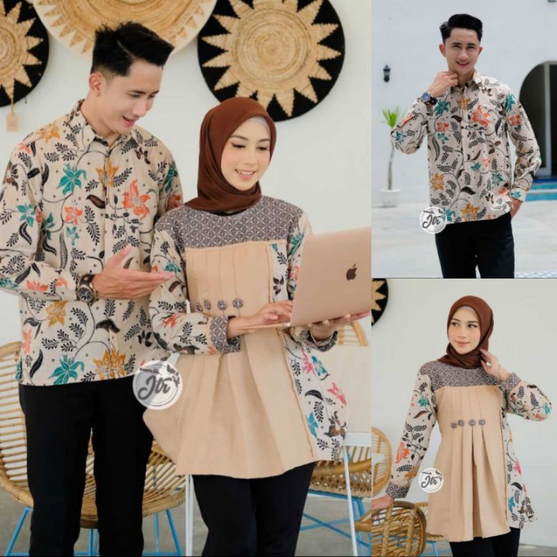 BATIK KELUARGA KEMEJA TUNIK BLOUSE DRESS ANAK HEM KEMEJA ANAK MODIS TRENDY [TERJUAL TERPISAH]