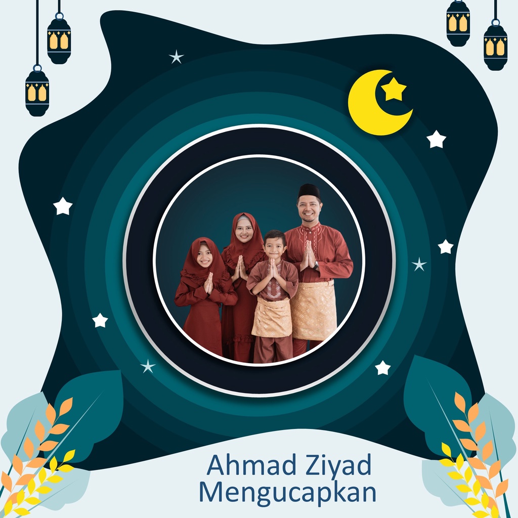 Video Ucapan Puasa dan Lebaran Idul Fitri 2022 1443H Tipe LQ-10