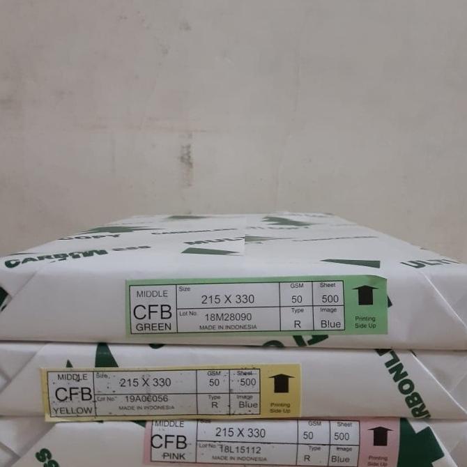 

kertas NCR Middle multi copy Star Seller Termurah