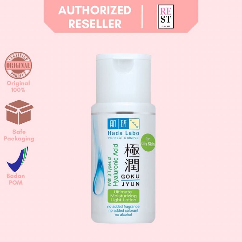 Hadalabo hada labo gokujyun 100 ml  goku jyun ultimate moisturizing light lotion