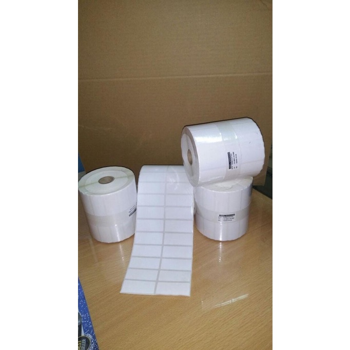 

hanya disini] label Barcode 50x20 - 50 x 20 mm Kertas Stiker Barcode Semicoat 2 Line