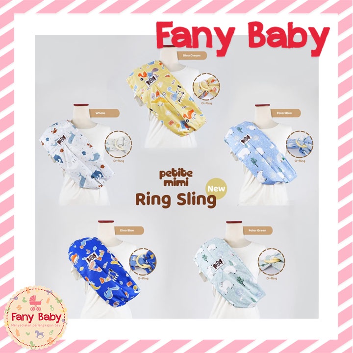 PETITE MIMI GENDONGAN RING SLING MOTIF