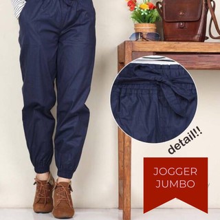  hrh  CELANA  KERJA JOGGER  JUMBO  JOGER BASIC PANJANG 