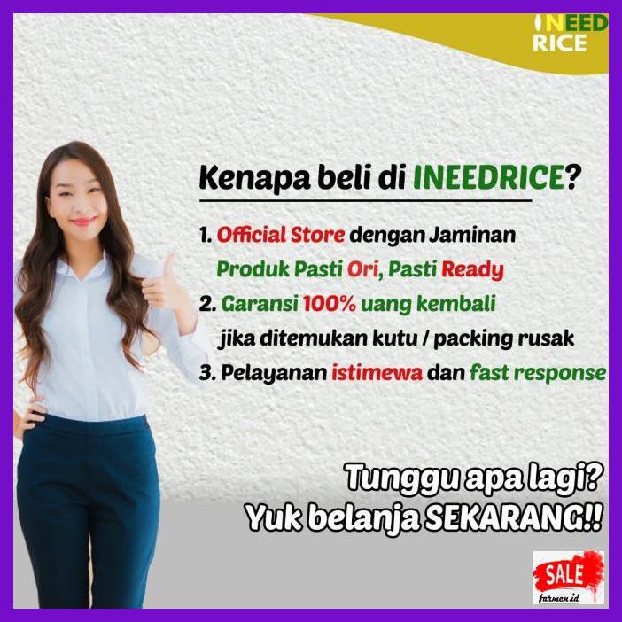 

Rasbeputih- Beras Dua Tani Pandan Wangi Sintanur 10 Kg -Aslii.