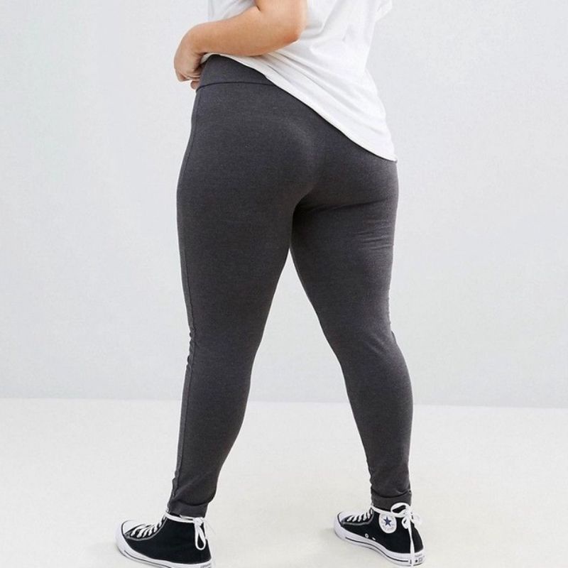 Legging Super Jumbo Bigsize Wanita Panjang Premium Spandex BB 40 - 120kg