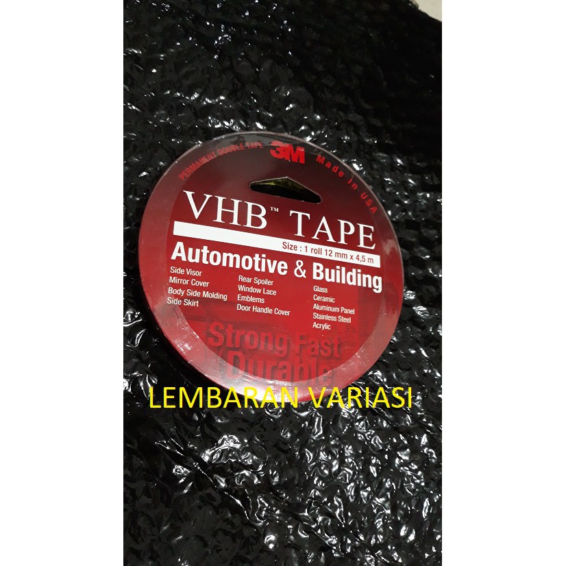 

Lem 3m vhb / double tape 12 mm x 4.5 m