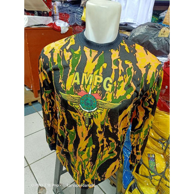 Kaos loreng AMPG terbaru