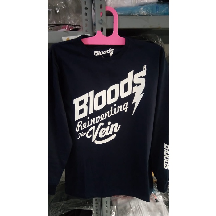 Kaos bloods / longsleve / lengan panjang / bloods