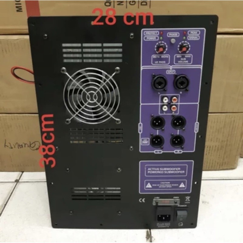 power kit/mesin subwoofer active khusus 18 inch