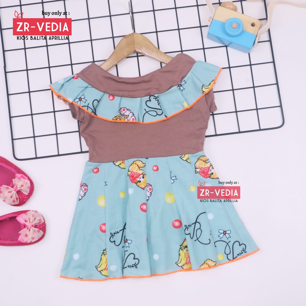 Dress Mayora uk Bayi - 3 Tahun / Dres Yukensi Baby Atasan Baju Anak Perempuan Gaun Balita Harian