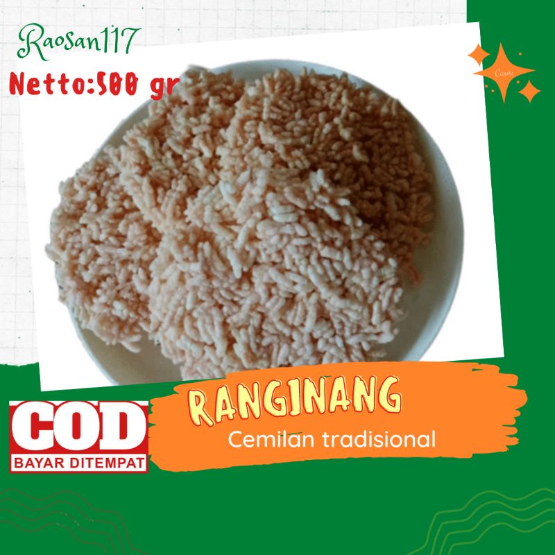 

Rangginang Mentah 500gr