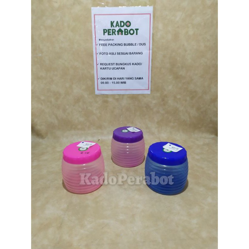 toples SL 500ml - toples plastik sarang madu - toples gelombang