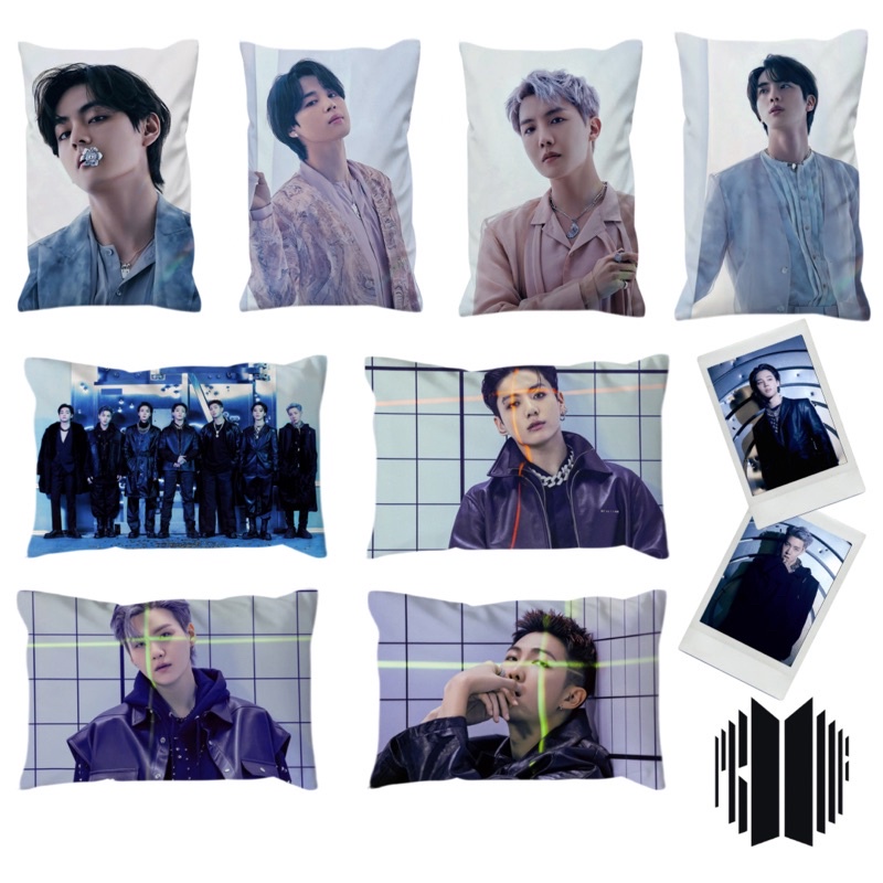 bantal foto BTS PROOF 2 sisi beda gambar