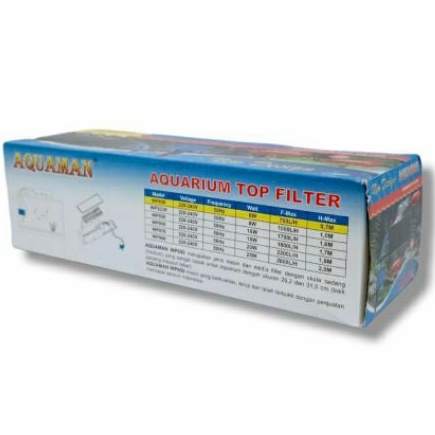 Box filter lengkap Aquarium AQUAMAN WP 650