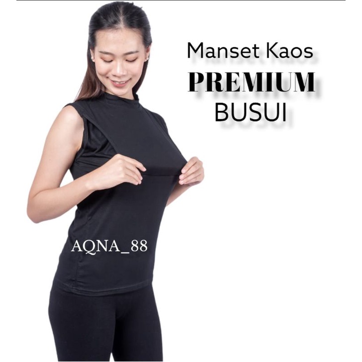 Inner Busui Tanpa Lengan | Baju Busui Bukaan Kiri Kanan | Dalaman Busui Premium