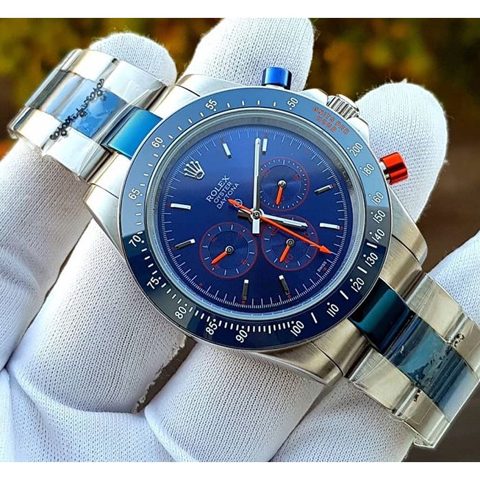 rolex daytona blue