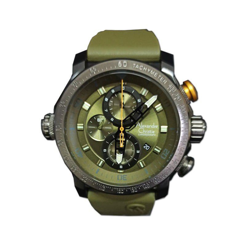 (Toko Ricoh) Alexandre Christie original 6565 / jam tangan pria.