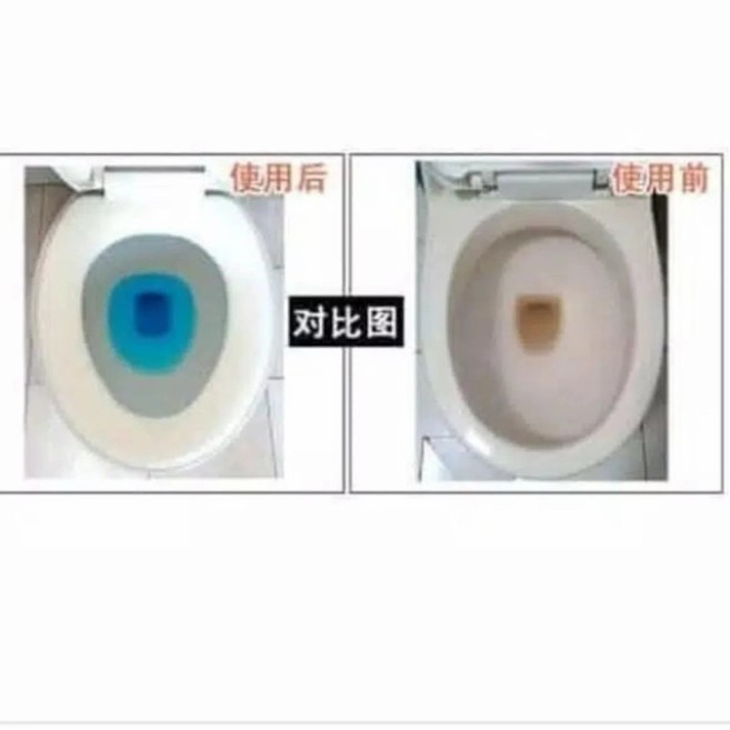 Tablet Biru Pembersih Penyegar Closet Toilet