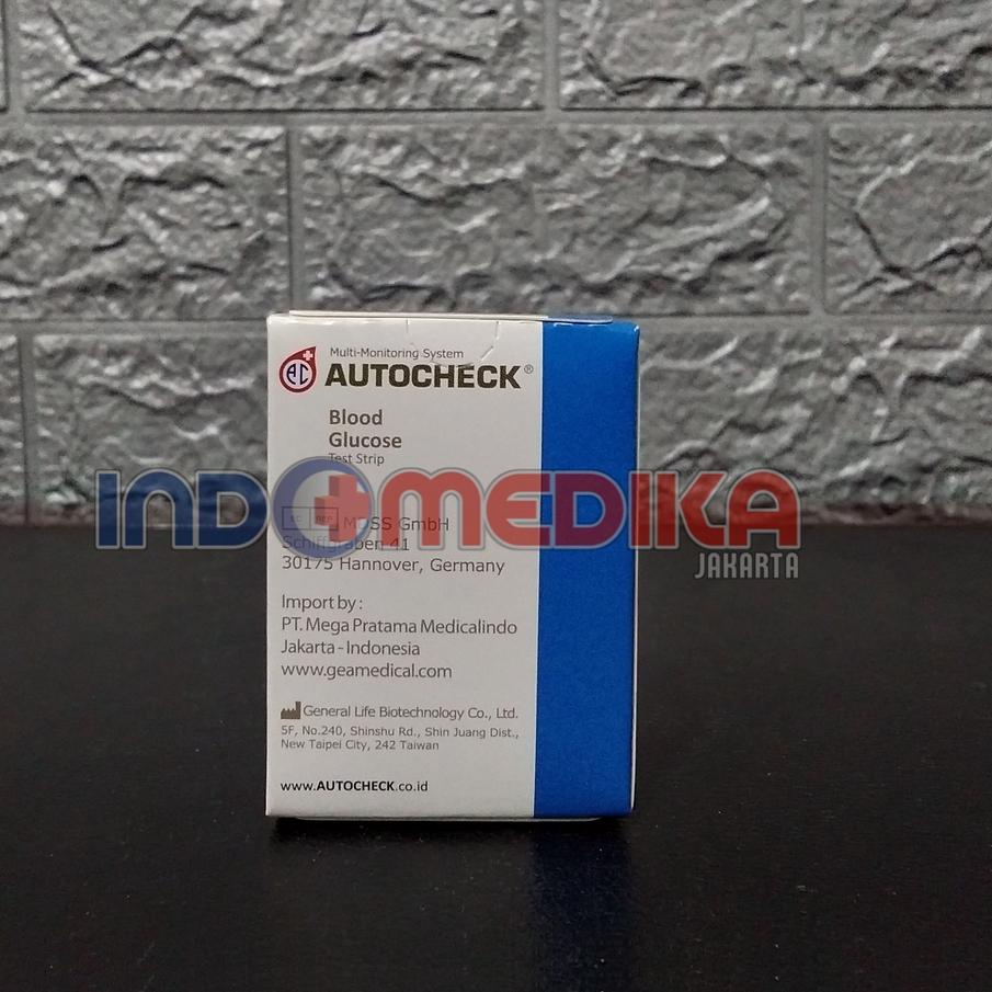 ♟ Strip Gula Autocheck glucose / Strip Gula Darah Autocheck / Strip Refill Gula Darah Autocheck ➩