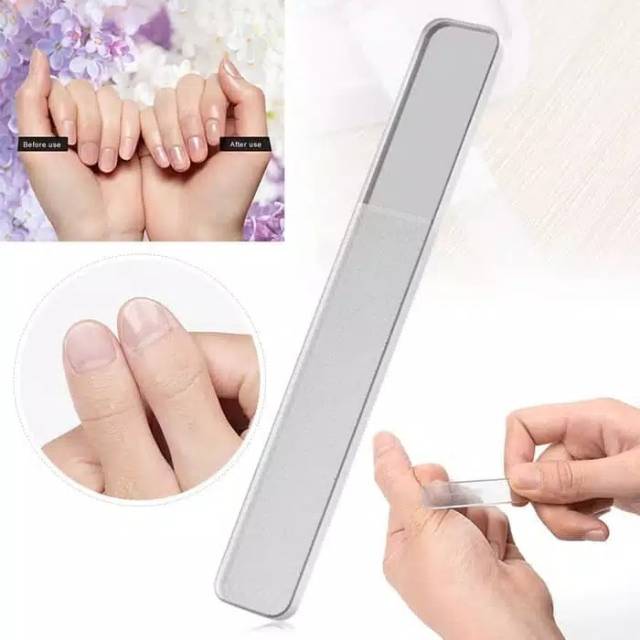 PENGKILAP KUKU NANO GLASS /  ALAT PENGIKIR KUKU NAIL FILE MANICURE PEDICURE