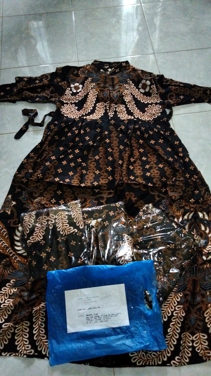 Couple Batik Suami Istri, Gamis Dan Kemeja