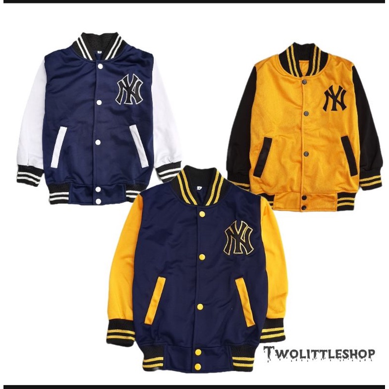 Jaket baseball anak