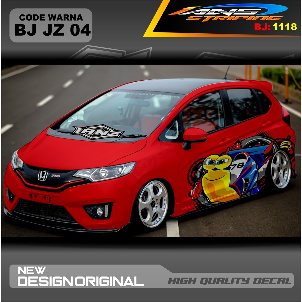 STICKER MOBIL JAZZ / STIKER MOBIL BRIO / DECAL STIKER MOBIL SWIFT / STIKER MOBIL TOYOTA / DECAL STICKER MOBIL / STIKER YARIS AYLA