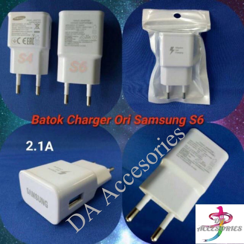 Batok kepala charger Samsung original Fast charging