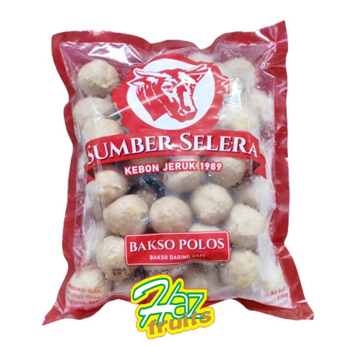 

Bakso Sapi Sumber Selera Polos isi 50 pcs - 650 Gram