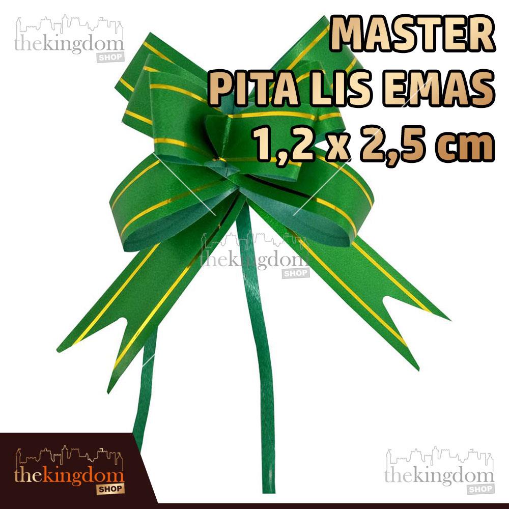 

Master Pita Flower Lis Emas 1,2x2,5cm / Kado 1,2 x 2,5 cm