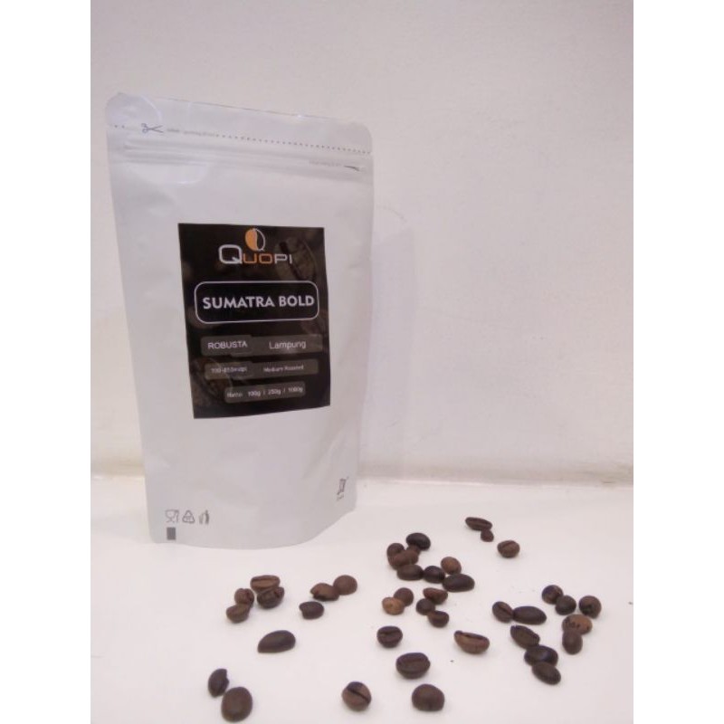 

Robusta Lampung Sumatra Bold 250 gram