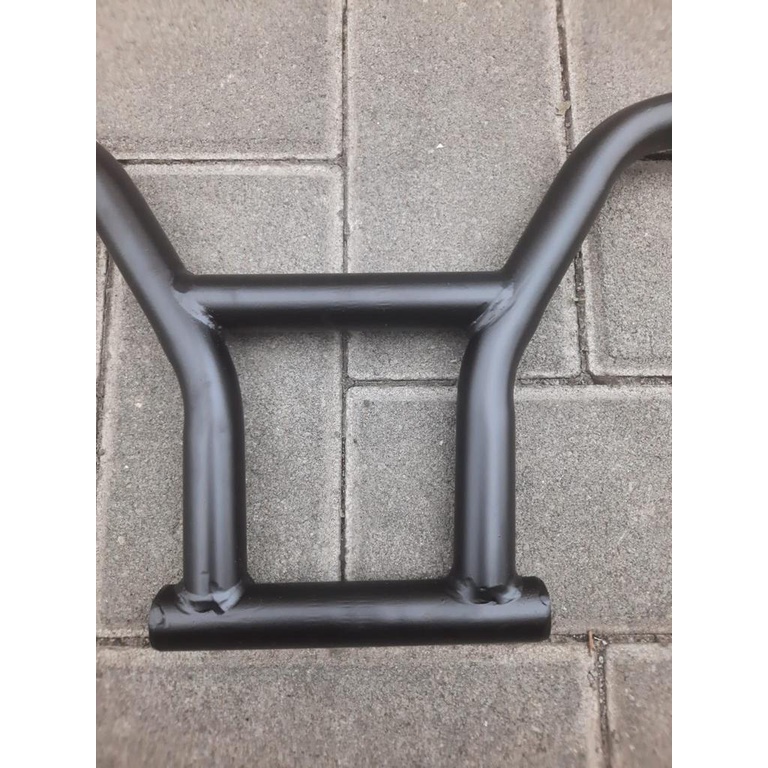 TERMURAH!!! Stang Sepeda BMX TAIWAN KOTAK / Clamp Karter Bawah 22.2mm Atas 25.4mm / Realpict