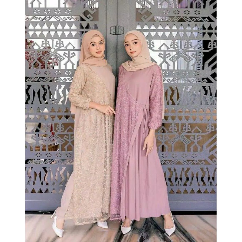 GAMIS PESTA GAMIS BROKAT