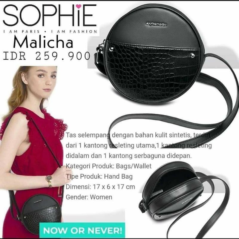 (BISA COD) TAS SELEMPANG MALICHA SOPHIE MARTIN