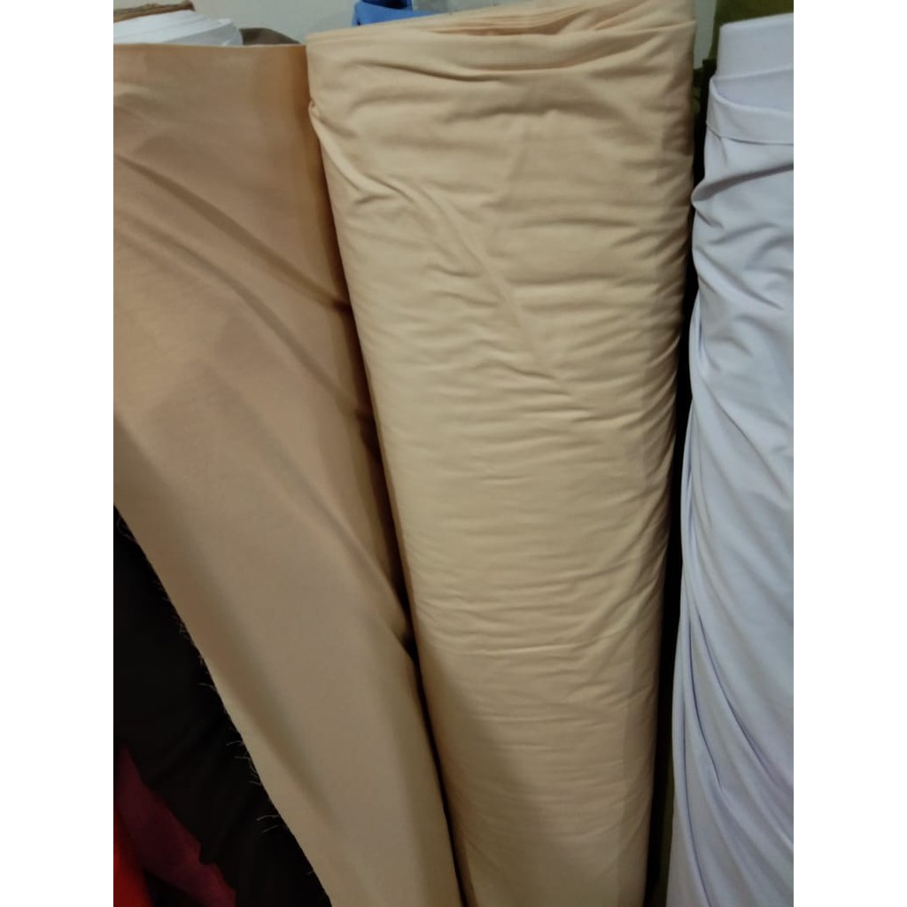 iBahani Kain Sprei Warna Mocca iKatuni Panca Lebar 240cm 