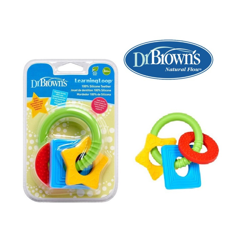 Dr. Brown's Learning Loop Teether 3m+