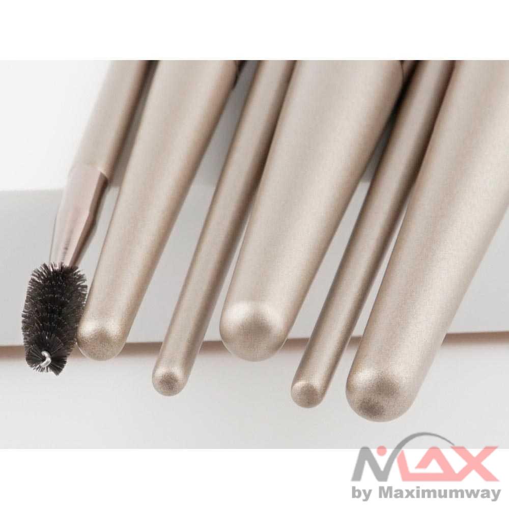 KUAS MAKE UP PROFESSIONAL Naked 6 pcs Makeup Brush Naked Kuas Rias professional Aplikator Make Up Profesional 6PCS Alat perawatan kecantikan make up makeup brush wajah