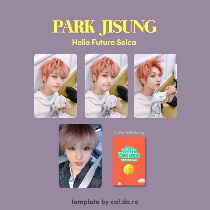 [SET] Photocard Jisung Hello Future