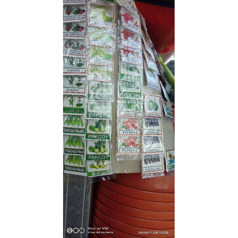 

bibit sayuran